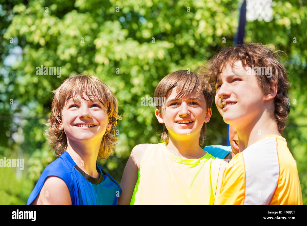 Teens boys teenagers smiling happy hi-res stock photography and images ...