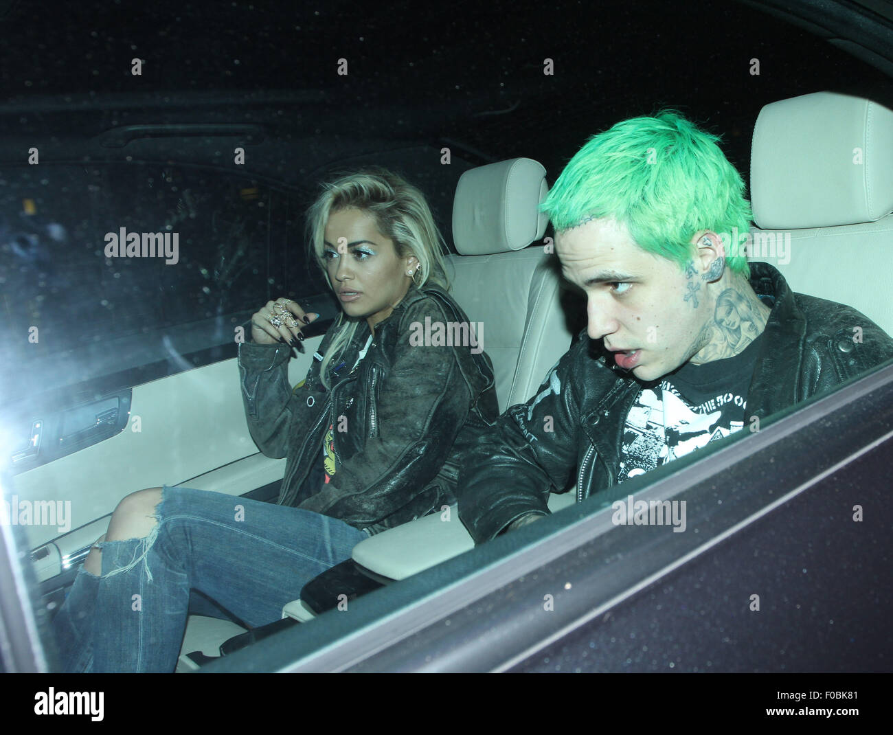 Celebrities at Chiltern Firehouse Featuring: Rita Ora, Ricky Hill Where