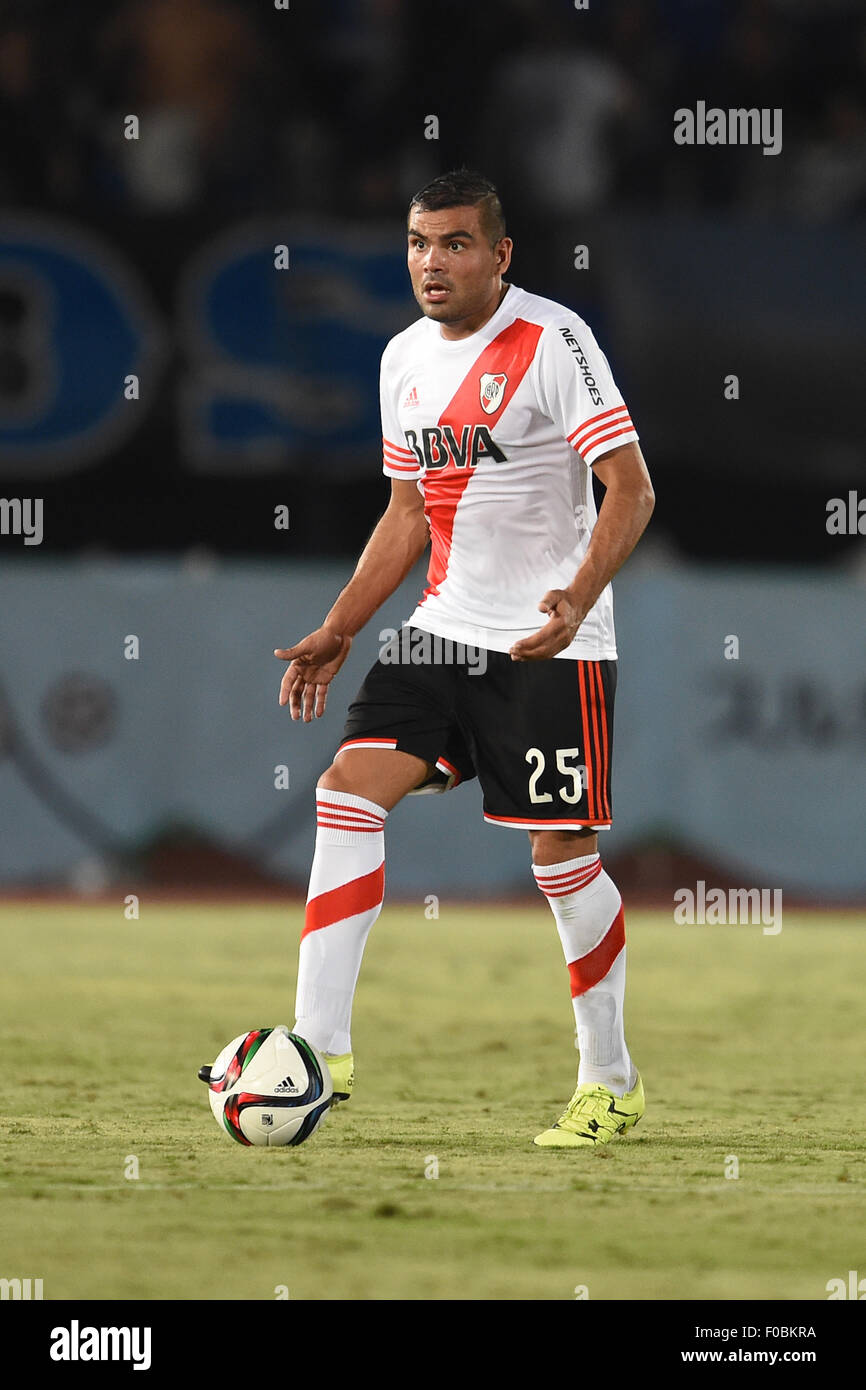 Osaka Japan. 11th Aug 2015. Gabriel Mercado River August 11