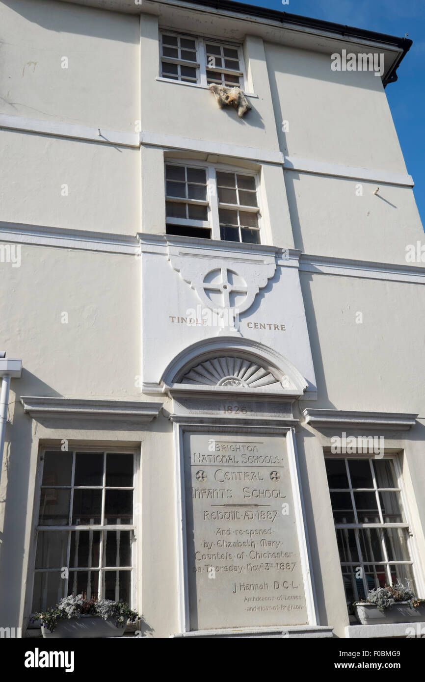 Former infant's school in Brighton Stock Photo