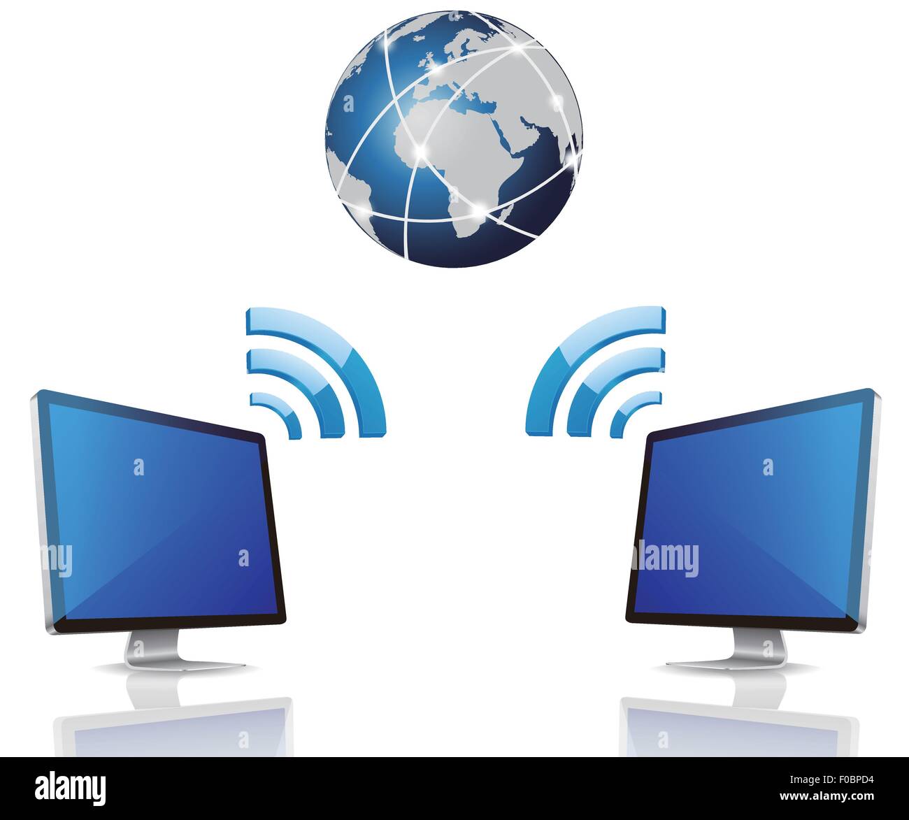 Desktop vectors hi-res stock photography and images - Alamy