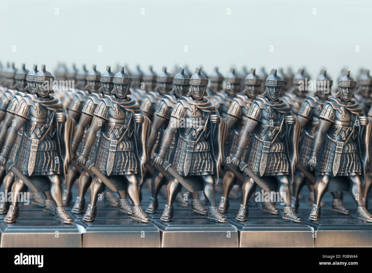 miniature roman soldiers