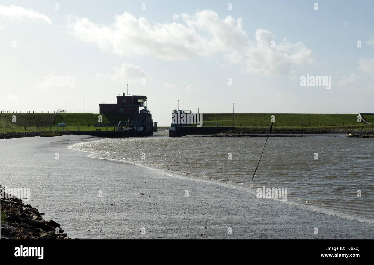 Friedrichskoog; Hafen; Stock Photo