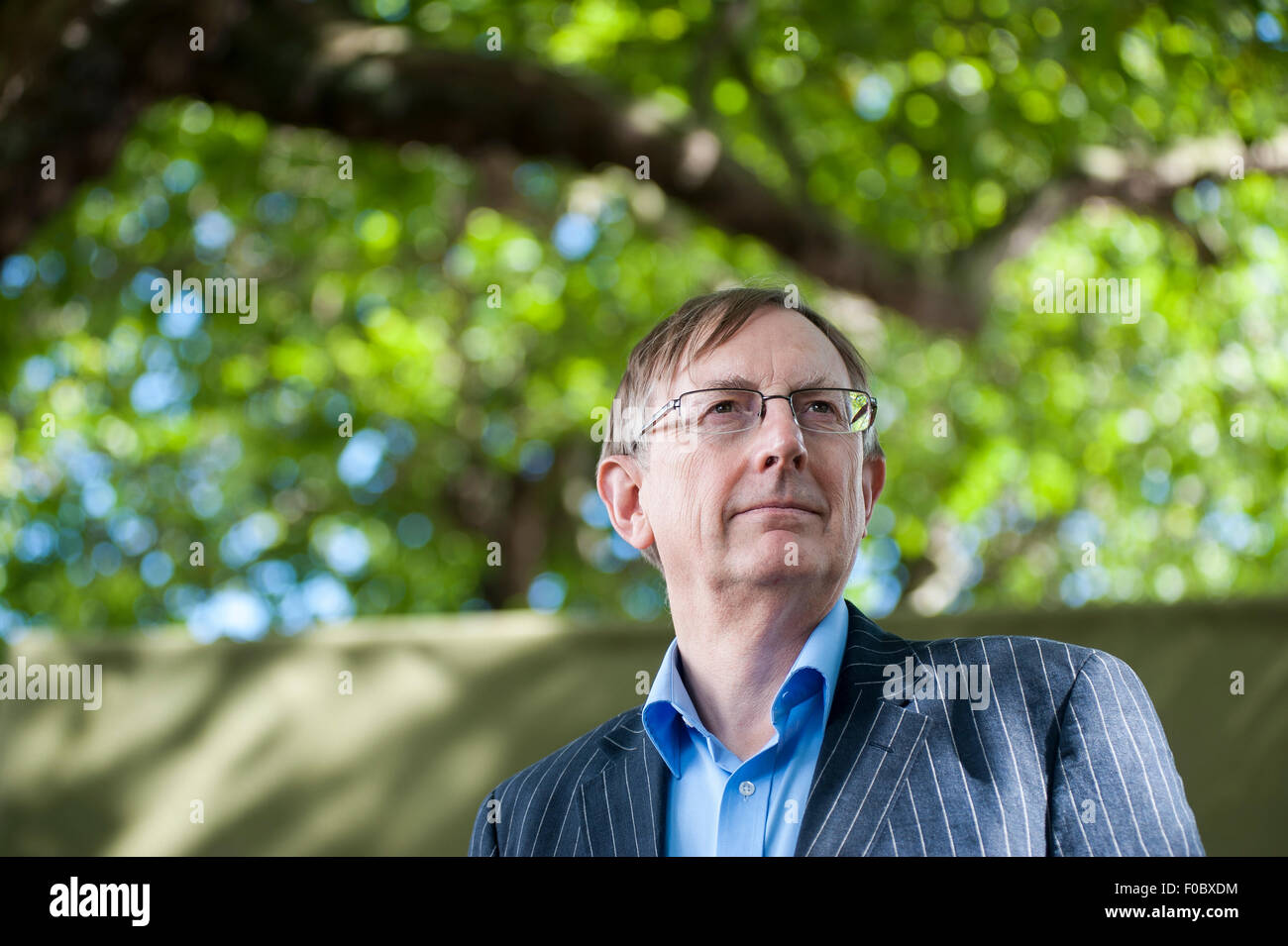 Graham Paul Farmelo, biographer and science writer, appearing at the Edinburgh International Book Festival 2014. Edinburgh, UK. Stock Photo
