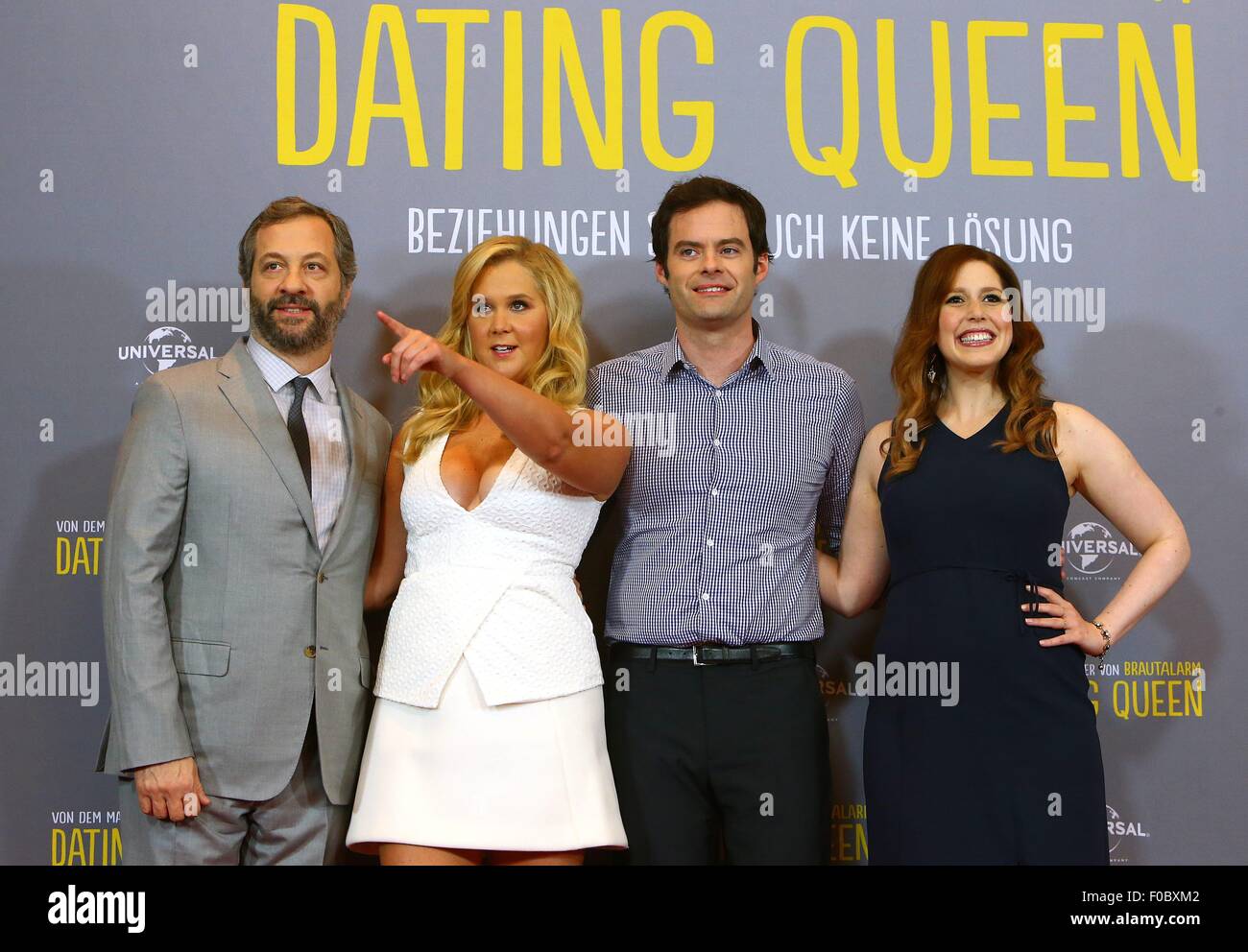 Director Judd Apatow, Actress Amy Schumer, Bill Hader and Vanessa Bayer
