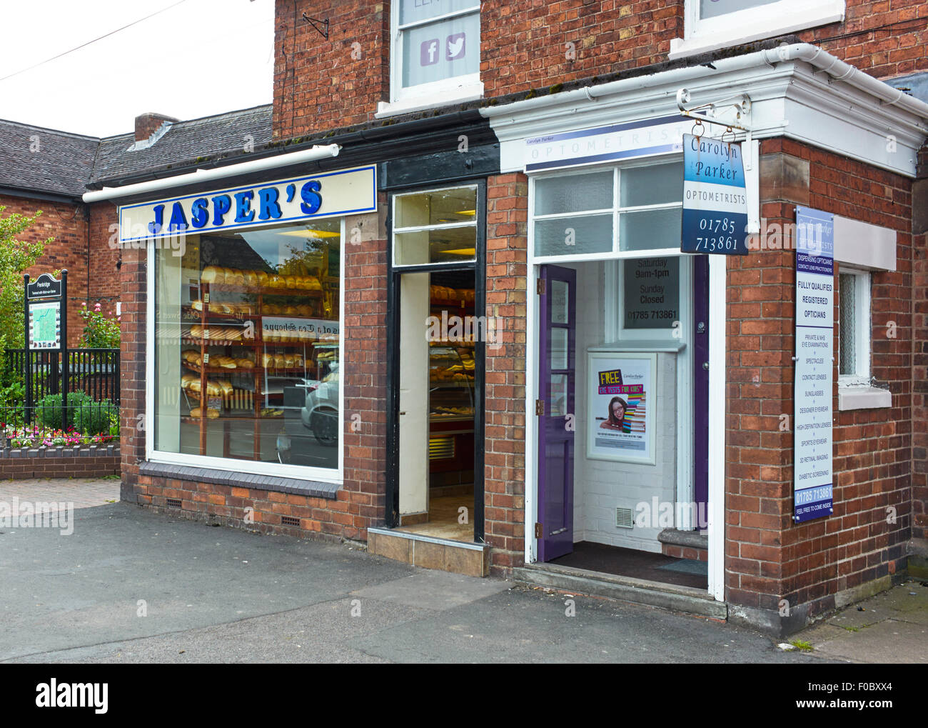 Bakers shop in Penkridge, UK Stock Photo Alamy