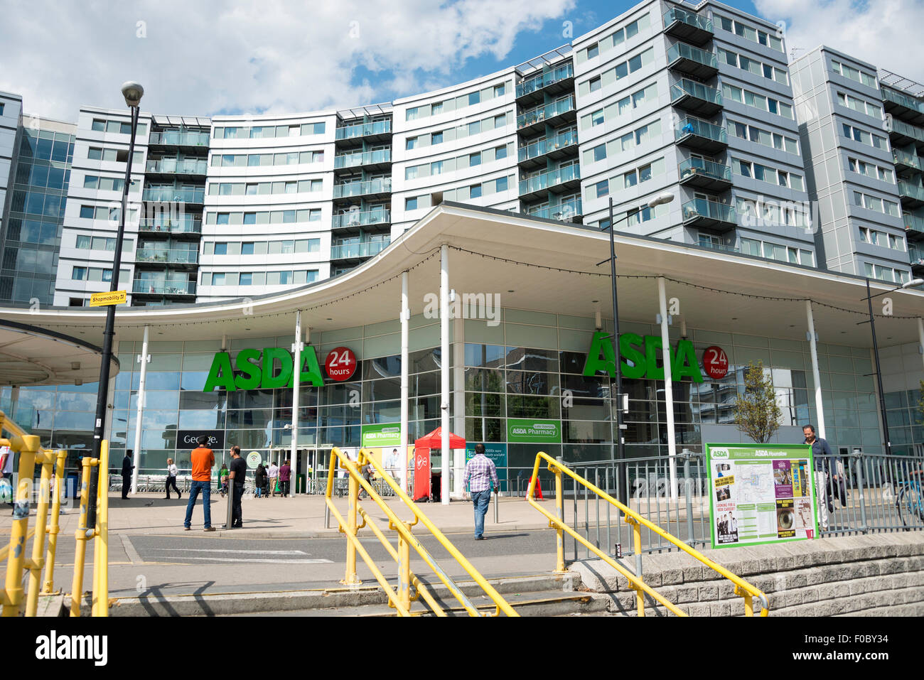 Asda Supermarket, The Blenheim Centre, Hounslow, London Borough of Hounslow, Greater London, England, United Kingdom Stock Photo