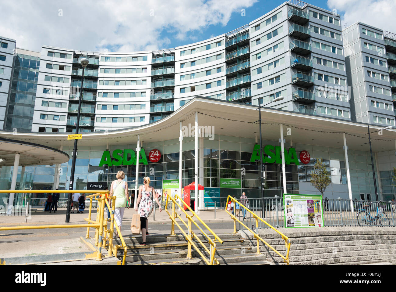Asda Supermarket, The Blenheim Centre, Hounslow, London Borough of Hounslow, Greater London, England, United Kingdom Stock Photo