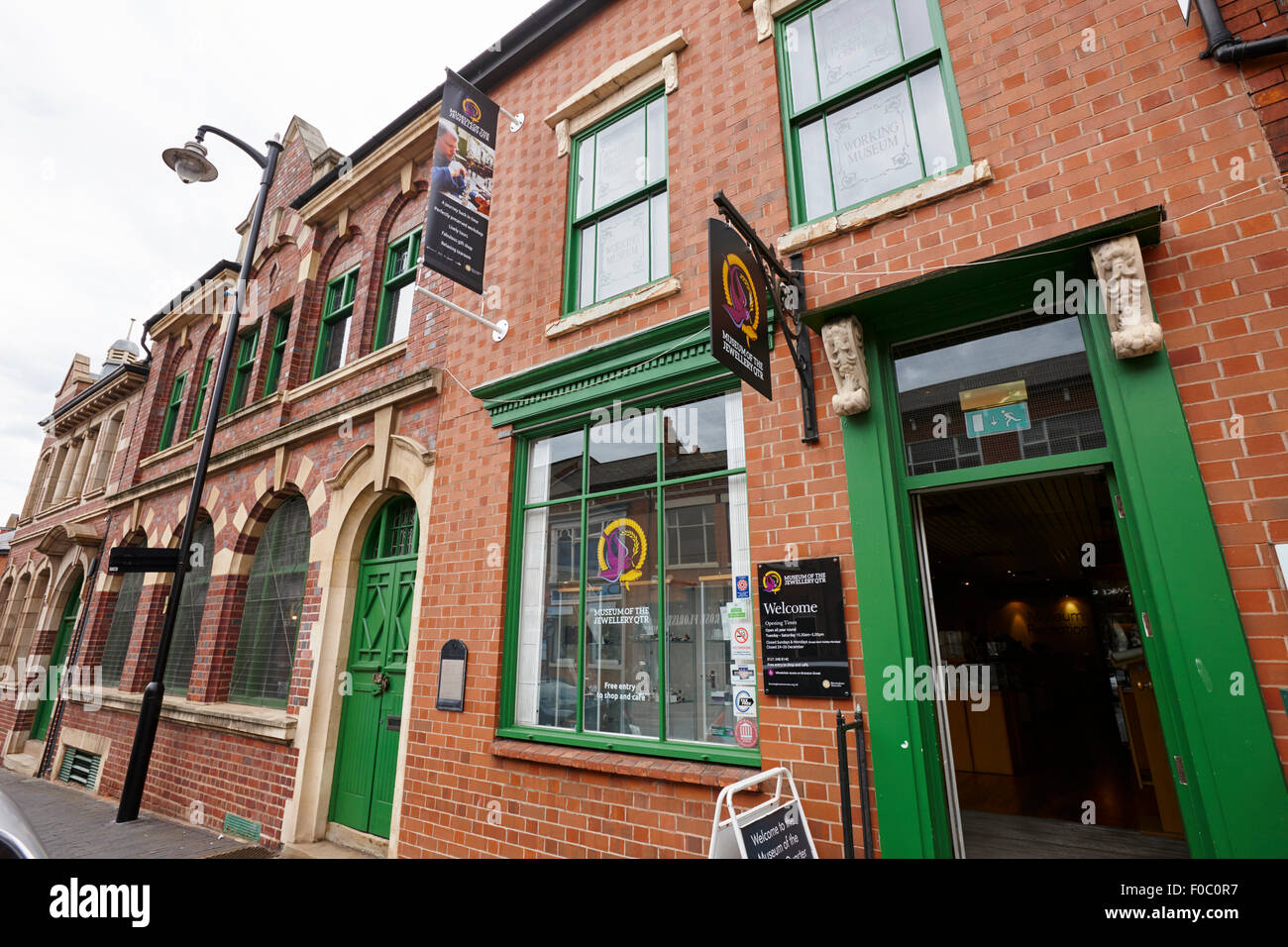 museum of the Jewellery quarter Birmingham UK Stock Photo - Alamy