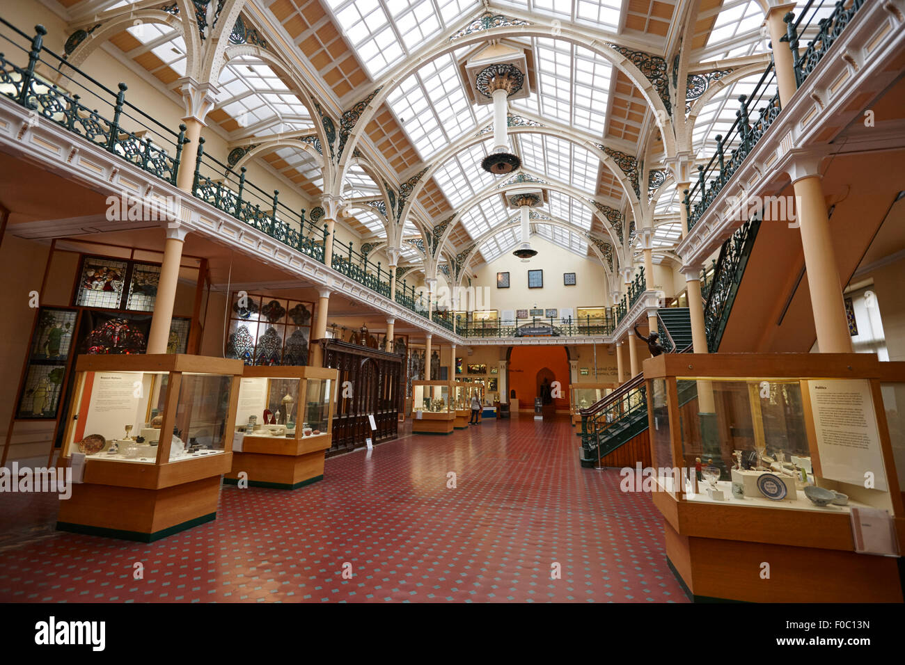 industrial gallery of the Birmingham museum and art gallery UK Stock