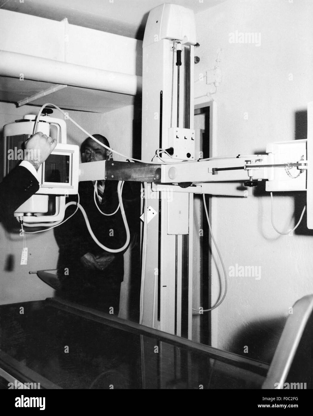 medicine, irradiation / Xray / measurement, Xray room with Xray