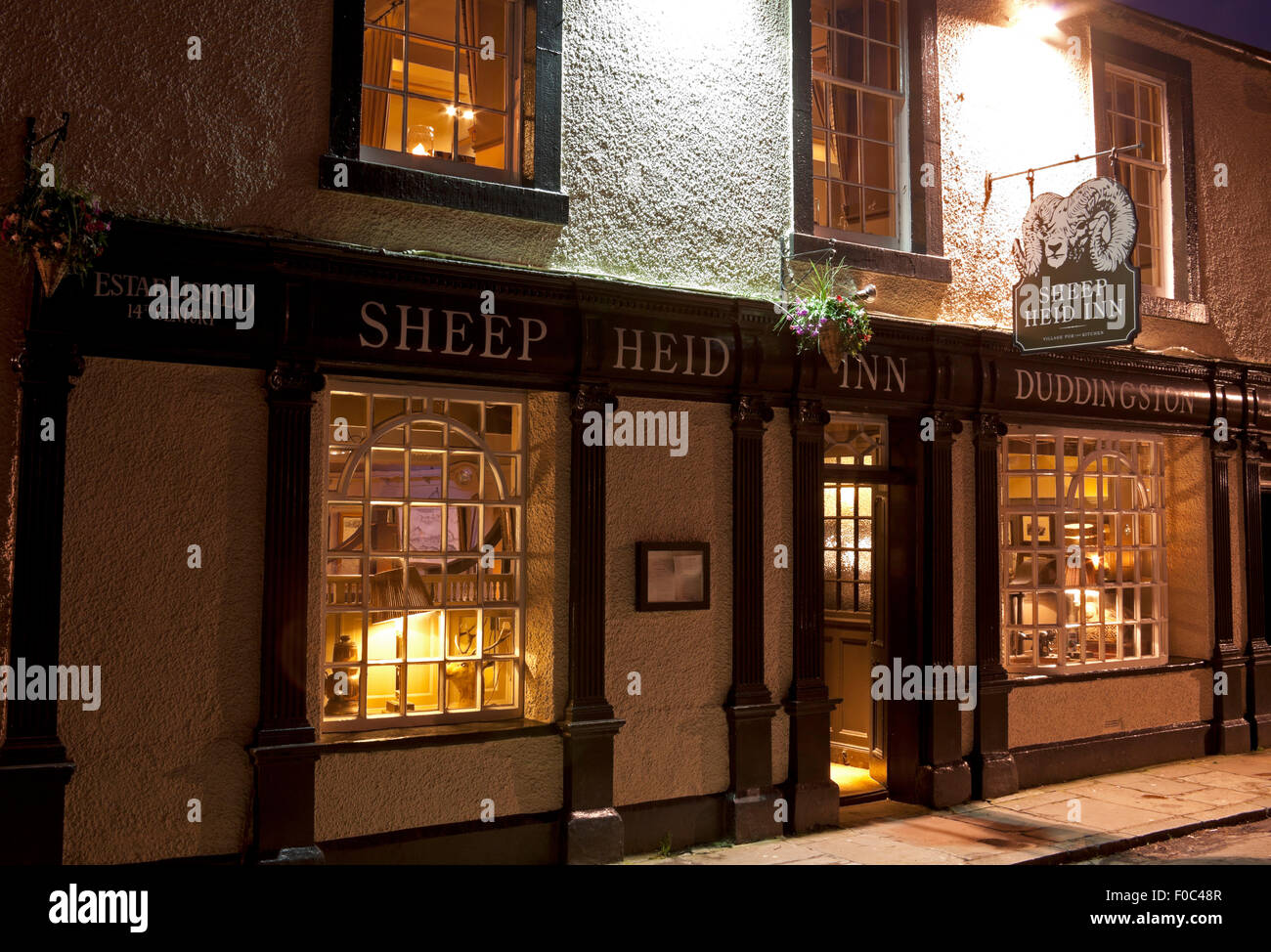 Sheep Heid Inn, Duddingston Edinburgh, Scotland UK Stock Photo