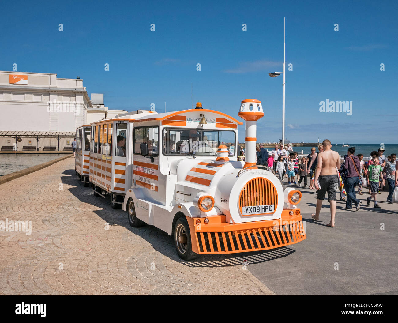 Bridlington South Side Land Train Yorkshire UK Stock Photo Alamy