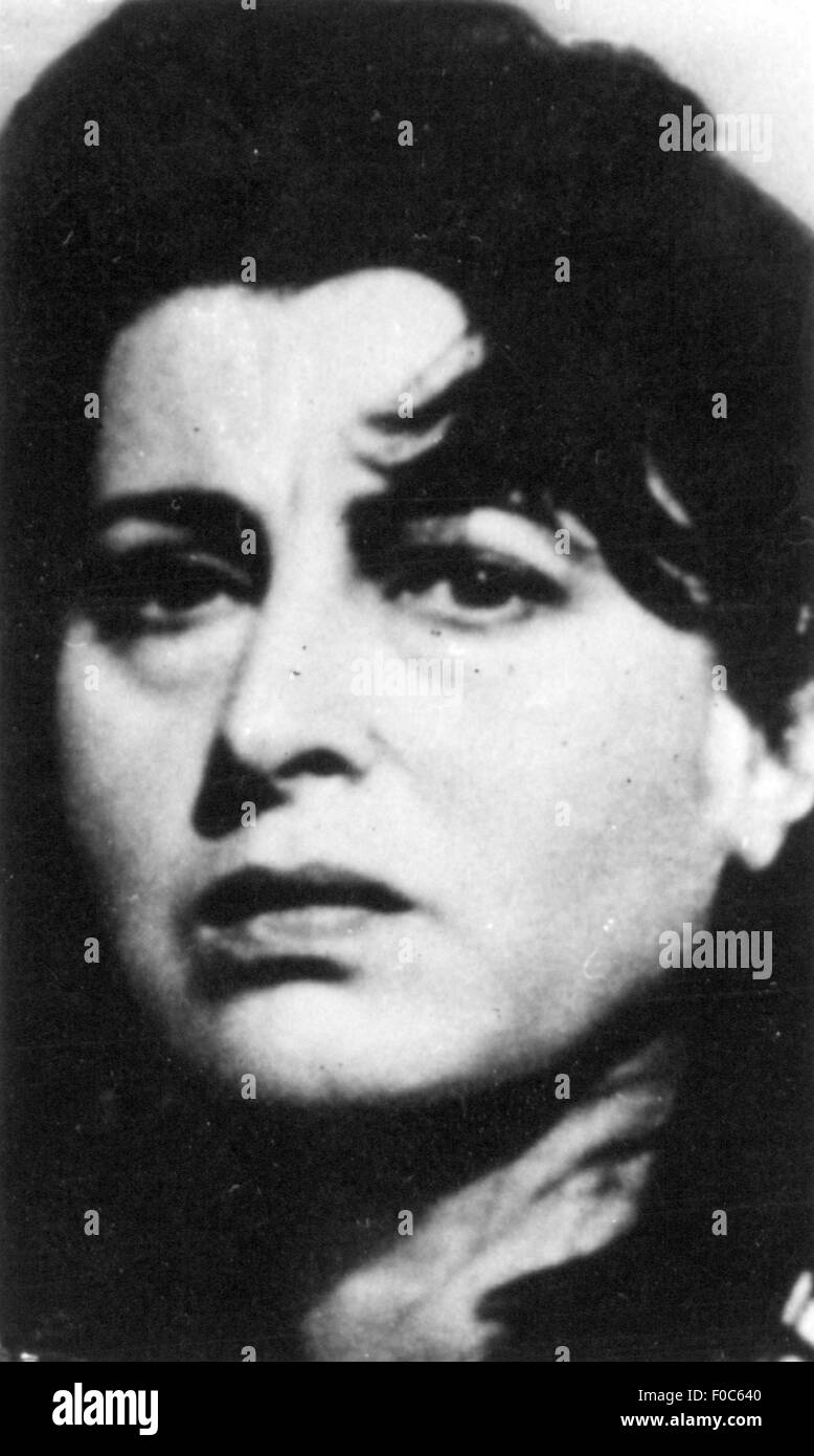 Magnani, Anna, 7.3.1908 - 26.9.1973, Italian actress, portrait, 1950s, Third-Party-Permissions-Neccessary Stock Photo