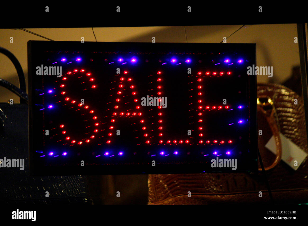 Markenname: 'Sale', Dezember 2013, Berlin. Stock Photo