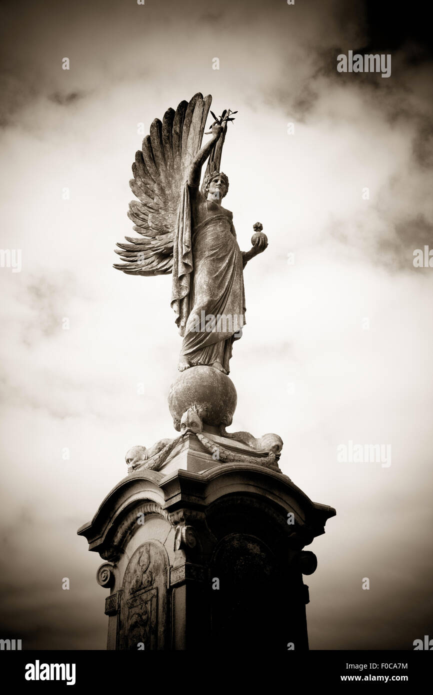 Peace Statue situated in Brighton and Hove, depicting the angel of