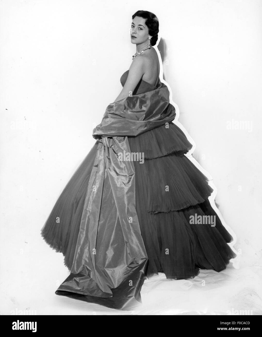 1950's evening gowns