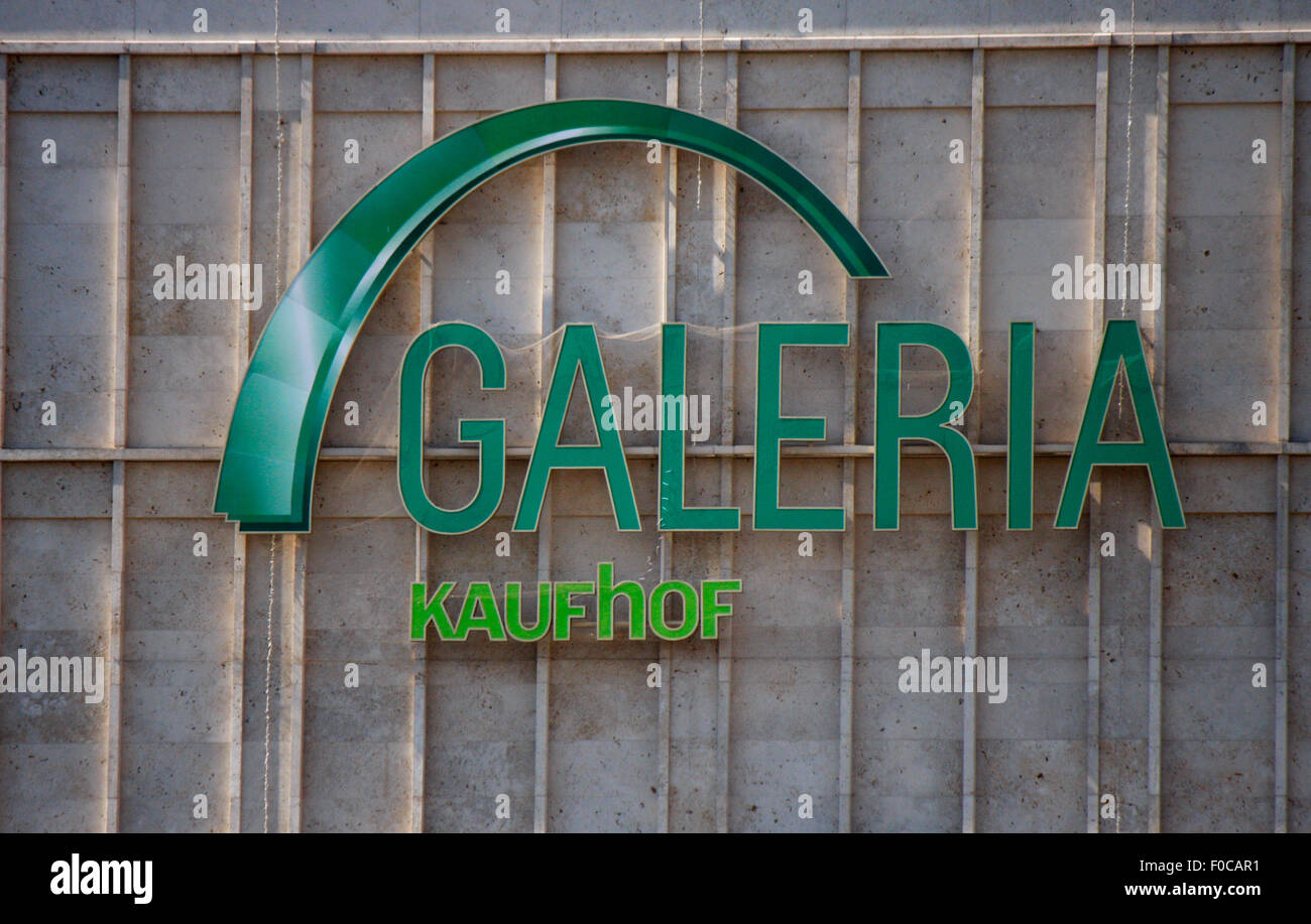 Galeria kaufhof logo hi-res stock photography and images - Alamy