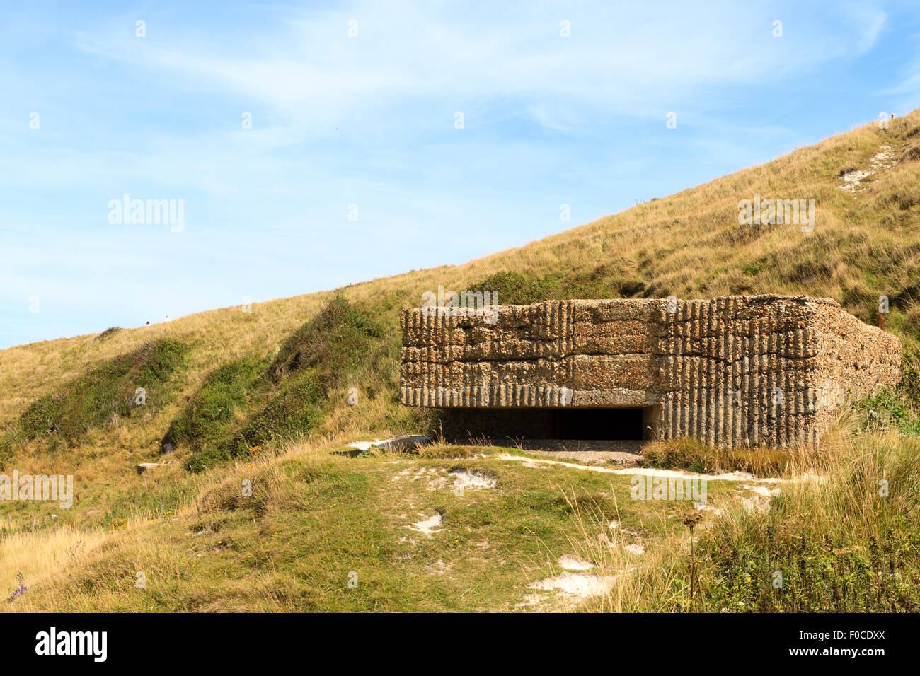 WW2 pillbox at Cuckmere Haven, East Sussex, England, UK Stock Photo Alamy