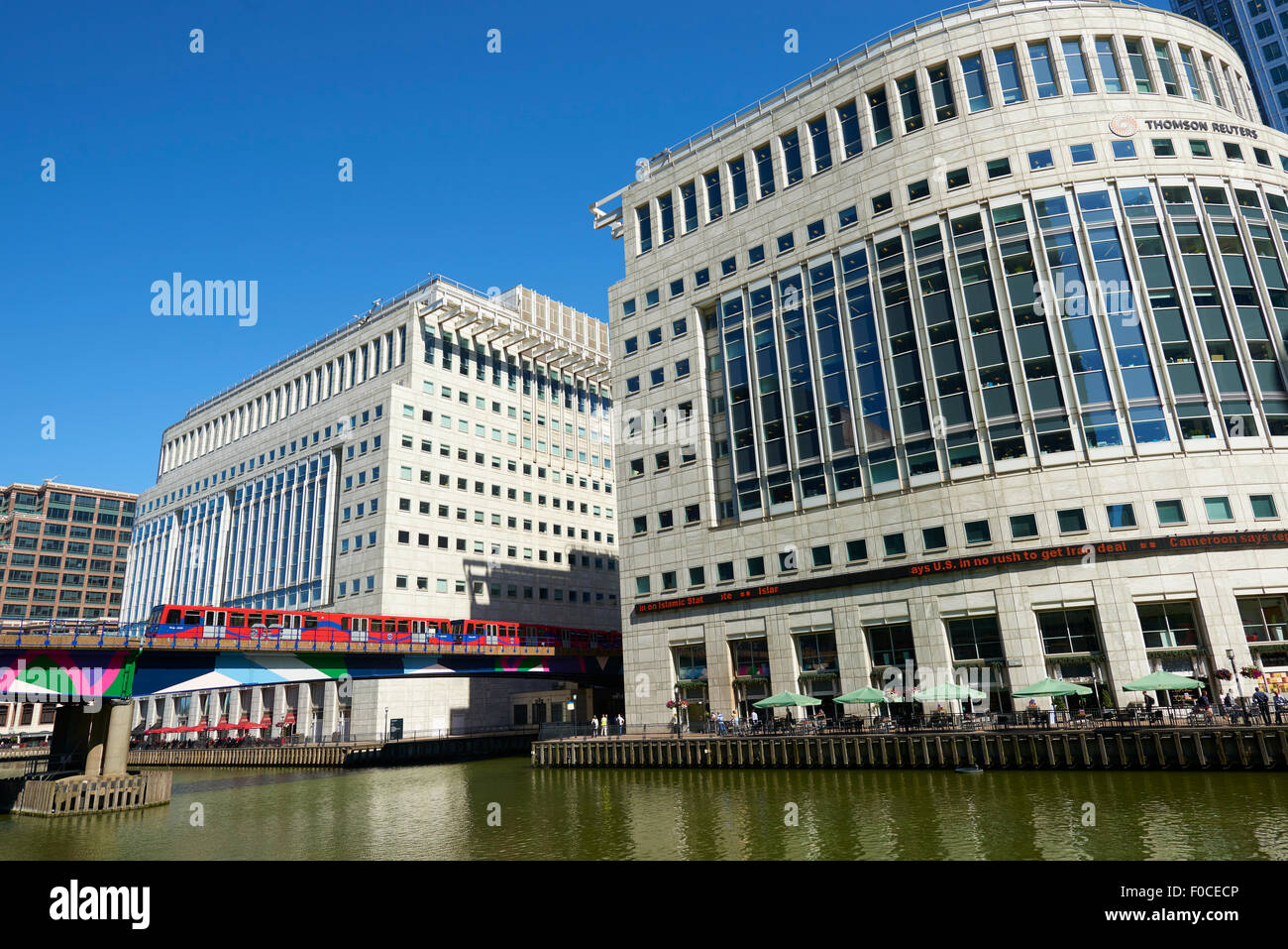 Canary Wharf, London, United Kingdom, Europe Stock Photo