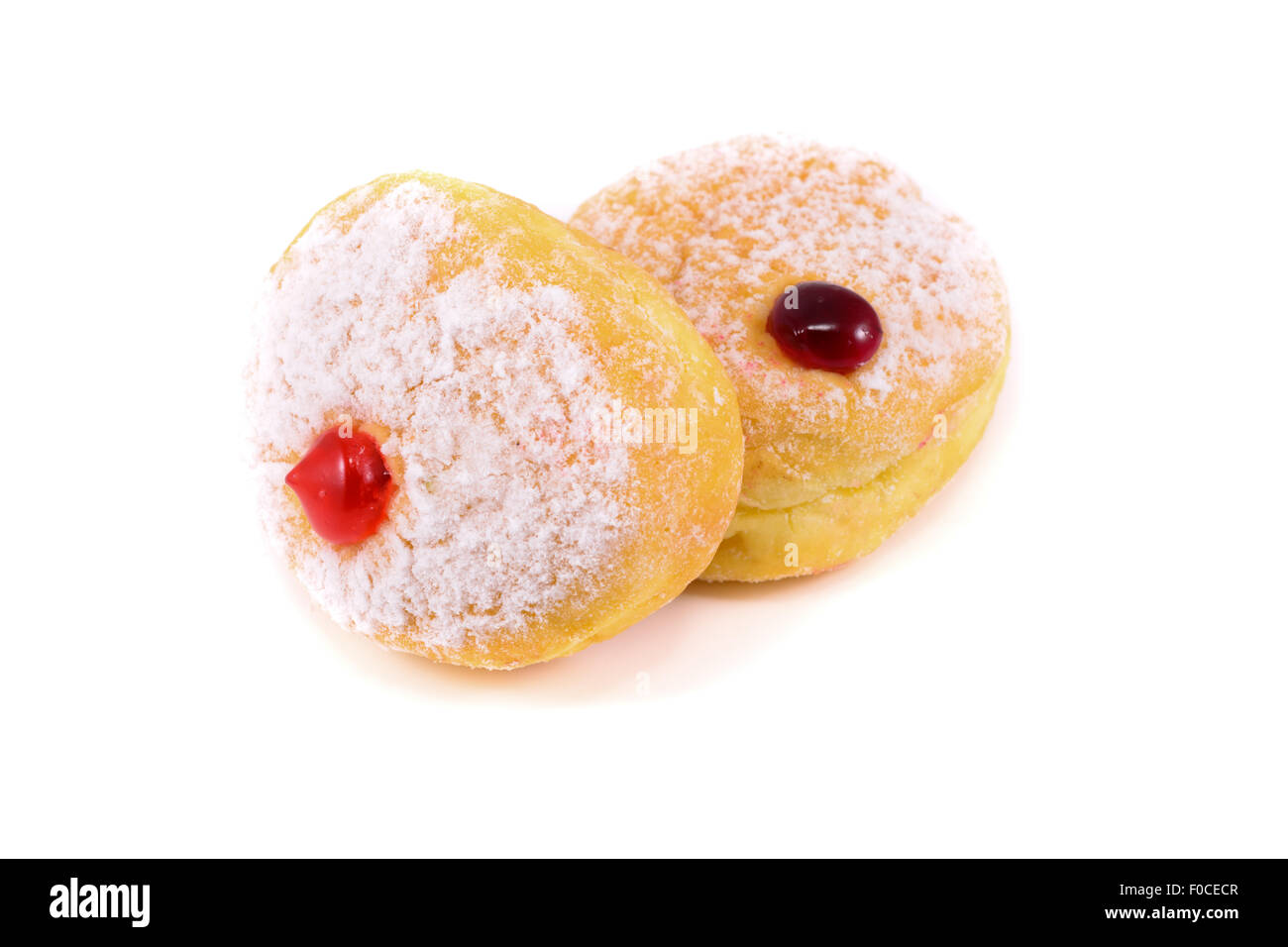 Donuts isolated on white background Stock Photo - Alamy