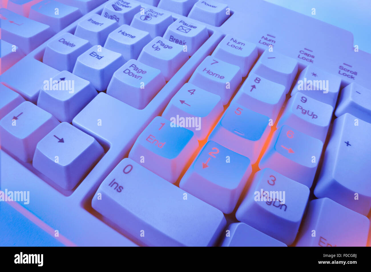 Computer keyboard office equipment hi-res stock photography and images ...