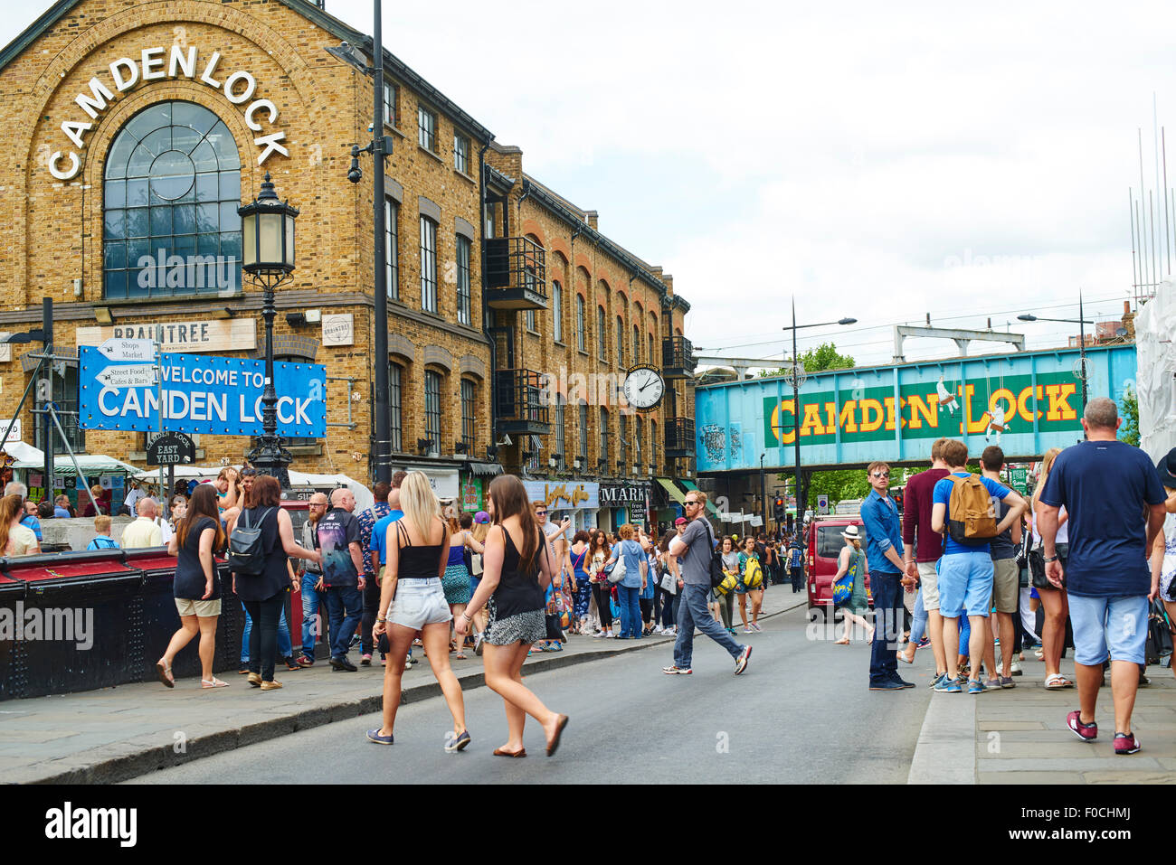 Camden Market, London, England, United Kingdom, Europe Stock Photo