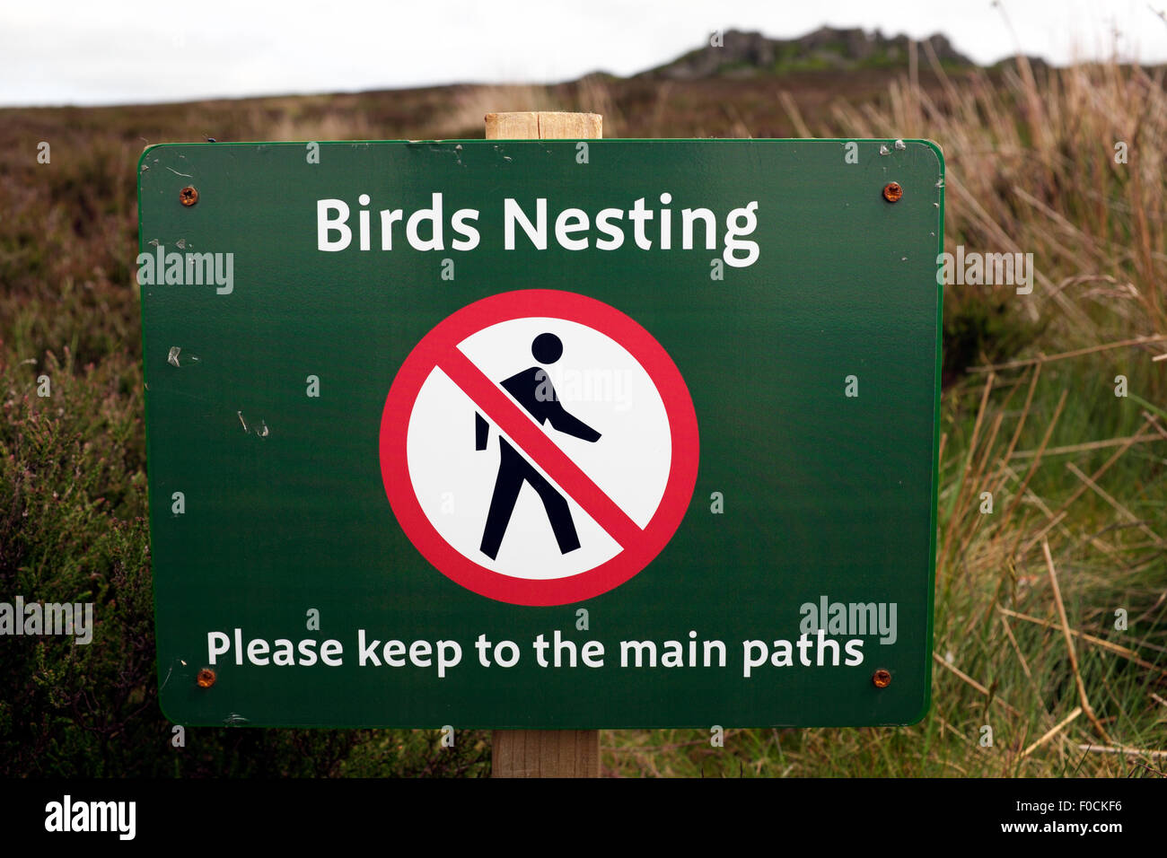 Nesting Area Sign High Resolution Stock Photography and Images Alamy