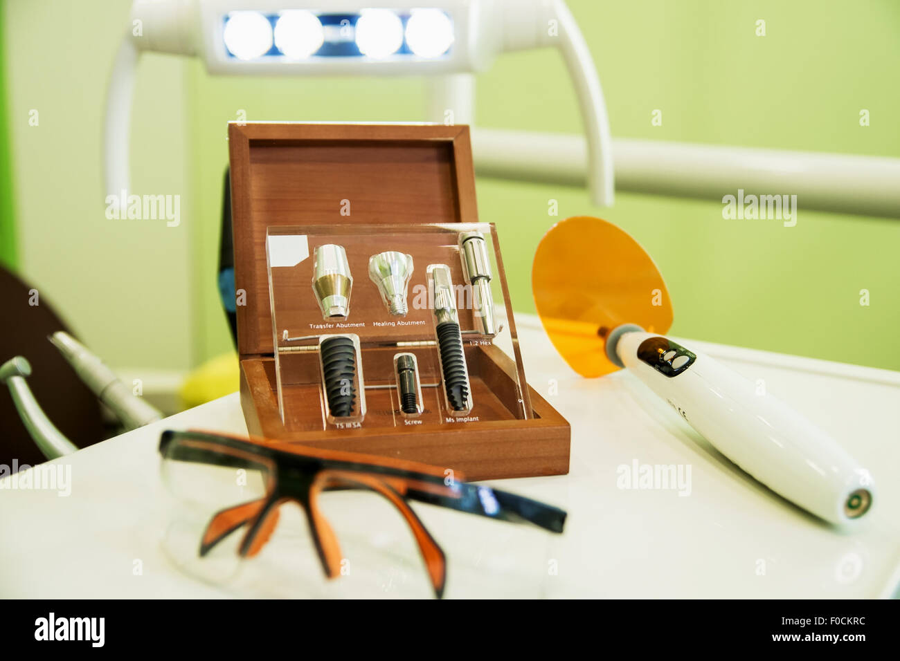 Tools for dental implants Stock Photo Alamy
