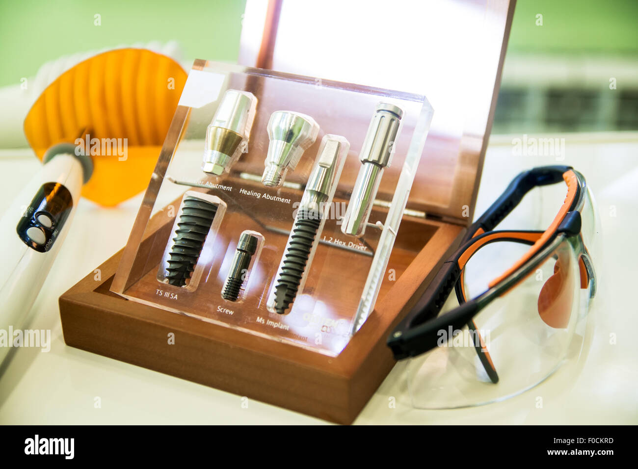 Tools for dental implants Stock Photo Alamy