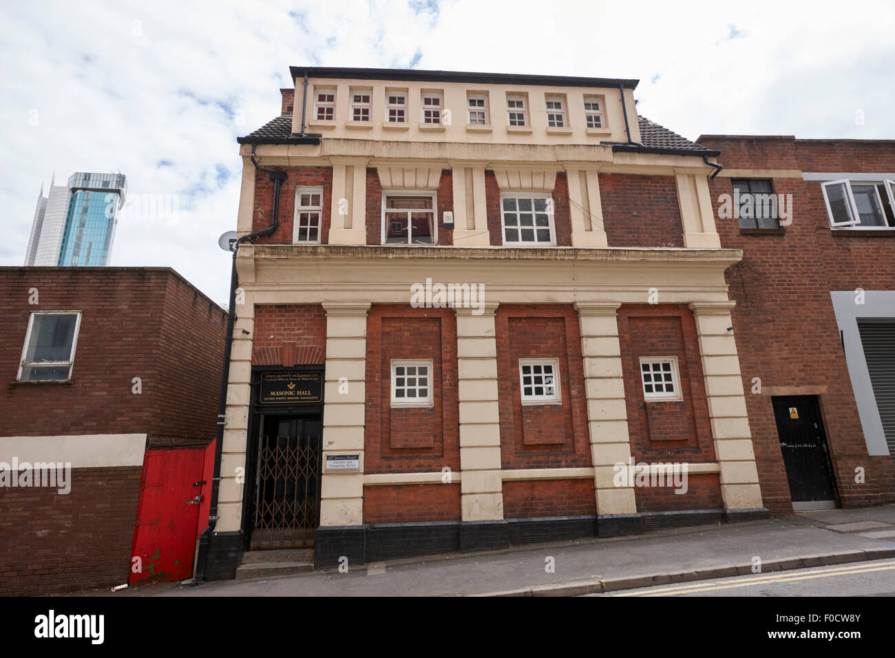 severn street masonic association masonic hall Birmingham UK Stock Photo