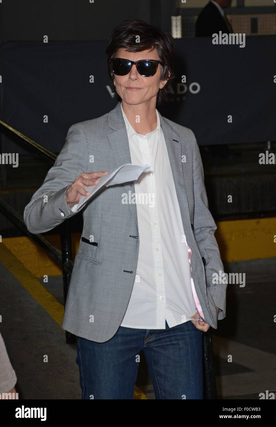 New York, NY, USA. 12th Aug, 2015. Tig Notaro out and about for