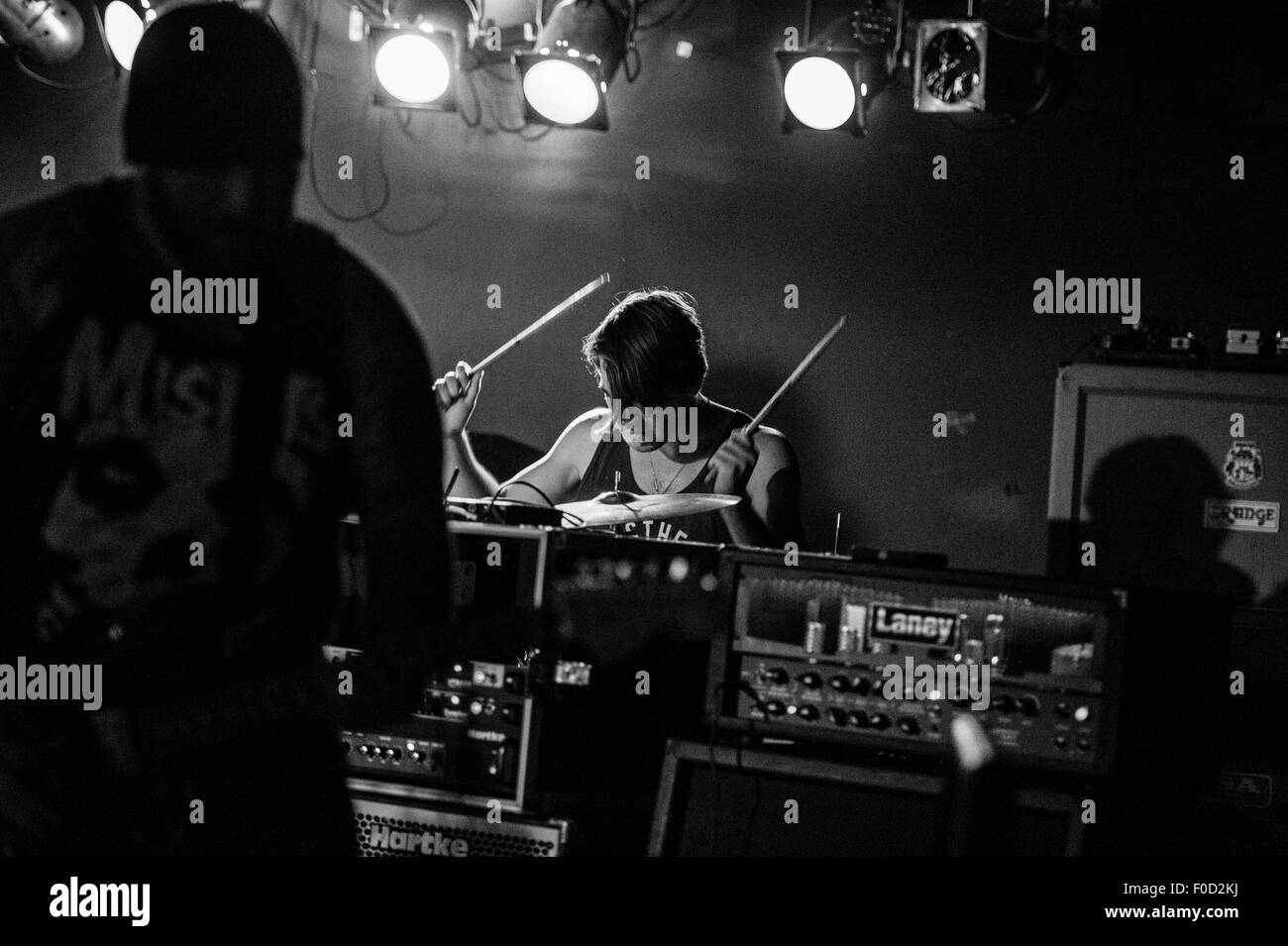 Heavy Metal rock artists performers musicians playing performing at a