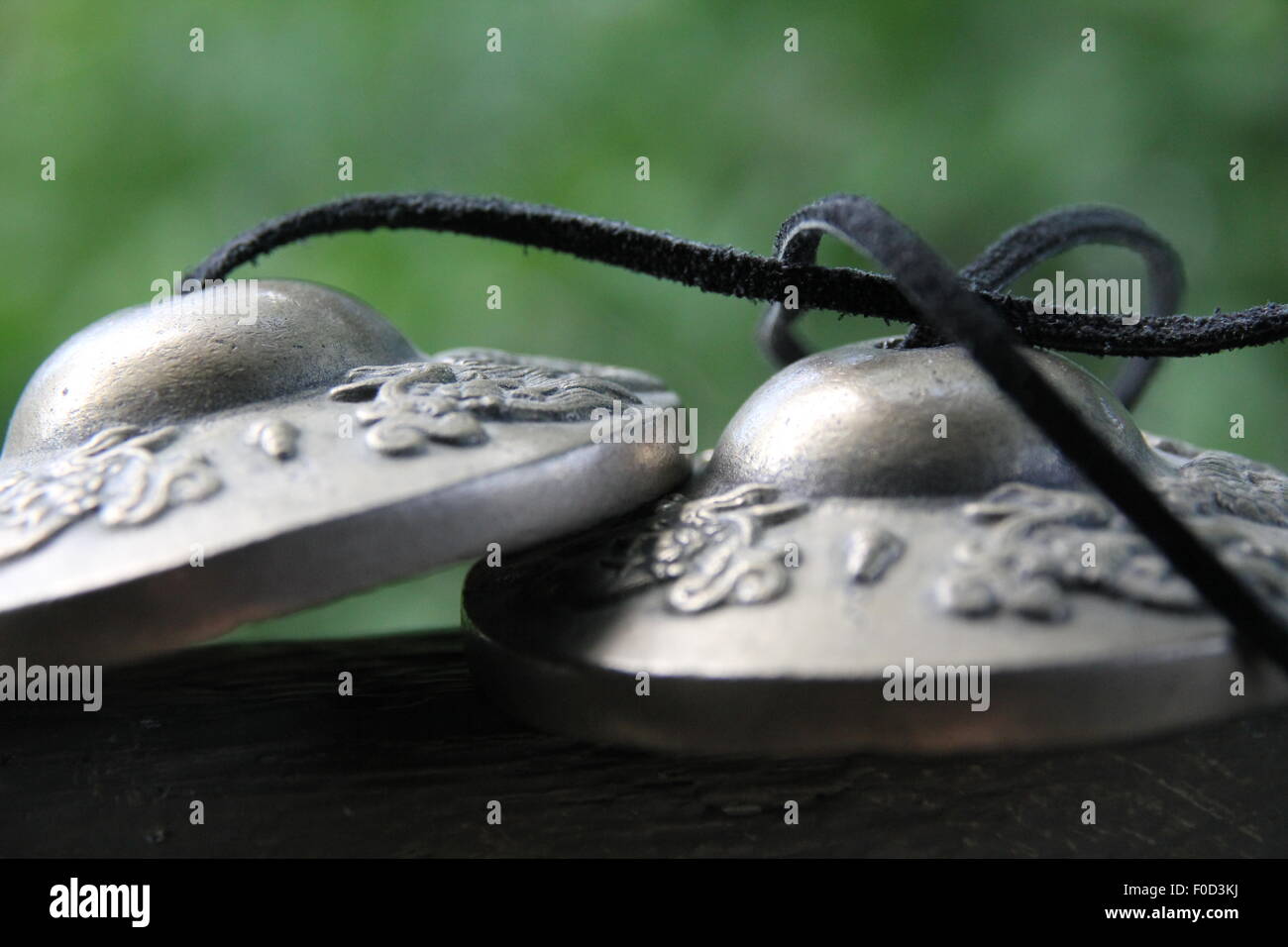 tibetan bells, bells, zen, buddhist bells, buddhism, religion, eastern, eastern religion, creative Stock Photo