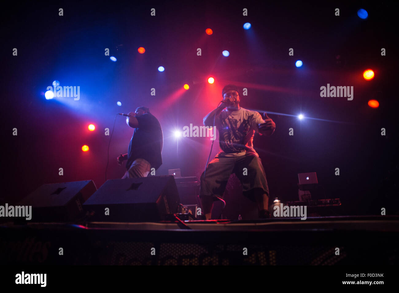Hip-Hop artists performing on stage in New York Stock Photo - Alamy