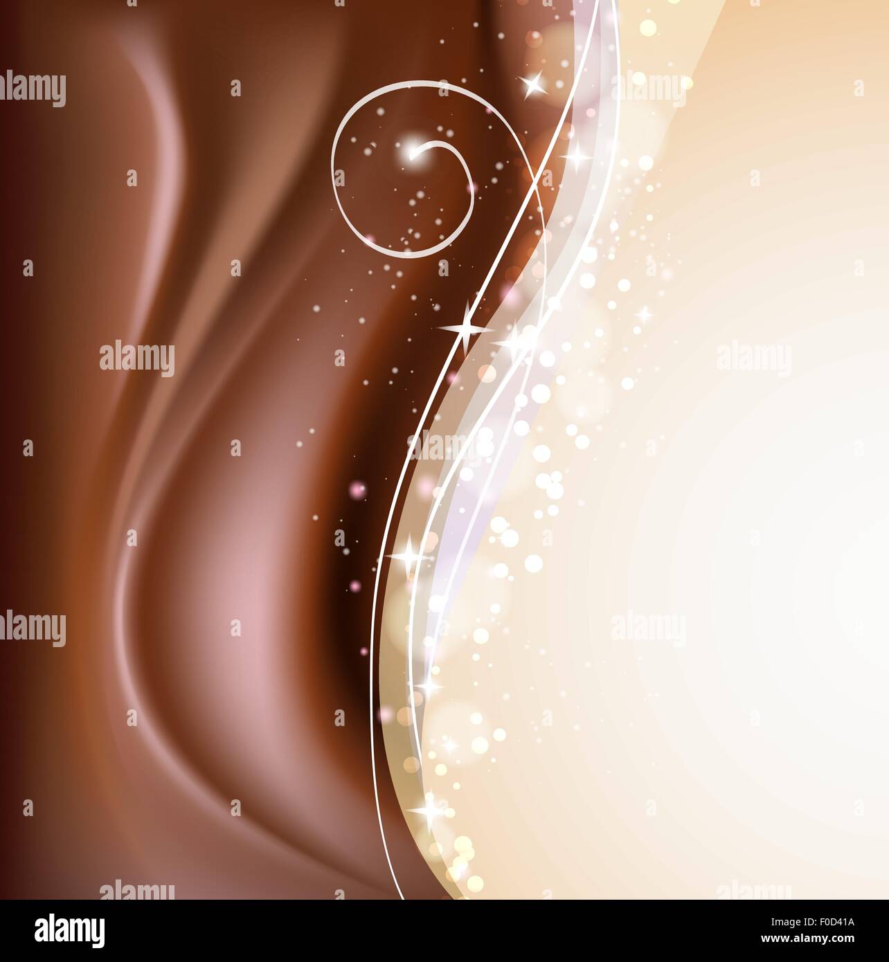 chocolate background Stock Vector