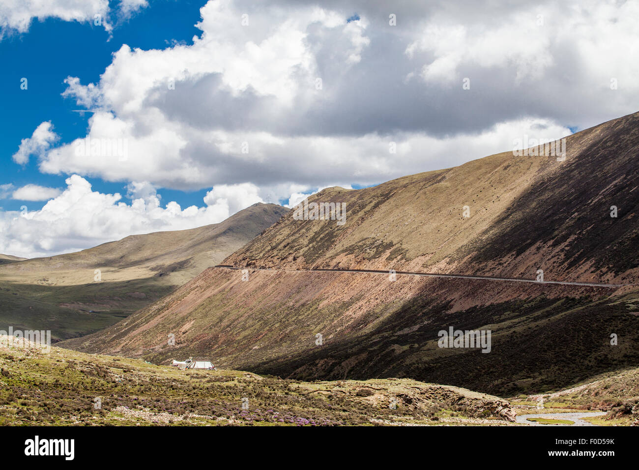 Beautiful landscape in Tibet, China Stock Photo - Alamy