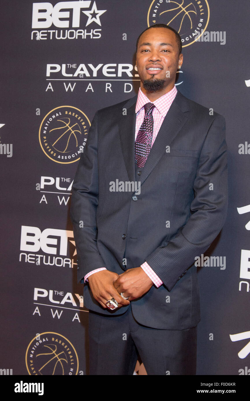 NBA player Rashard Lewis attends The Players Awards at the Rio Hotel
