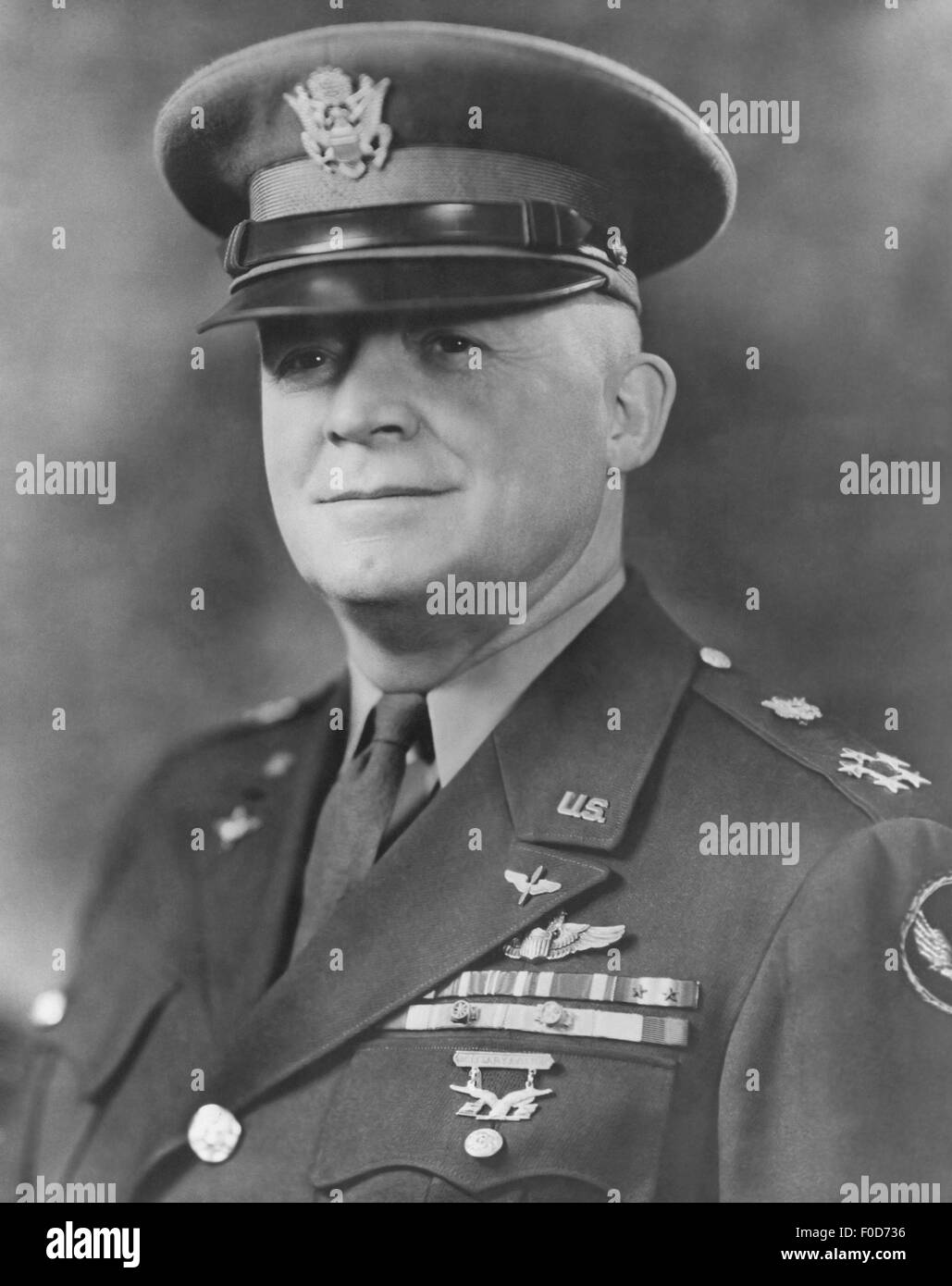 World War II portrait of General Henry H. Arnold. Stock Photo