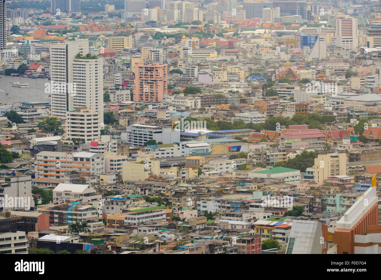 Aerial view of Bangkok city Stock Photo - Alamy