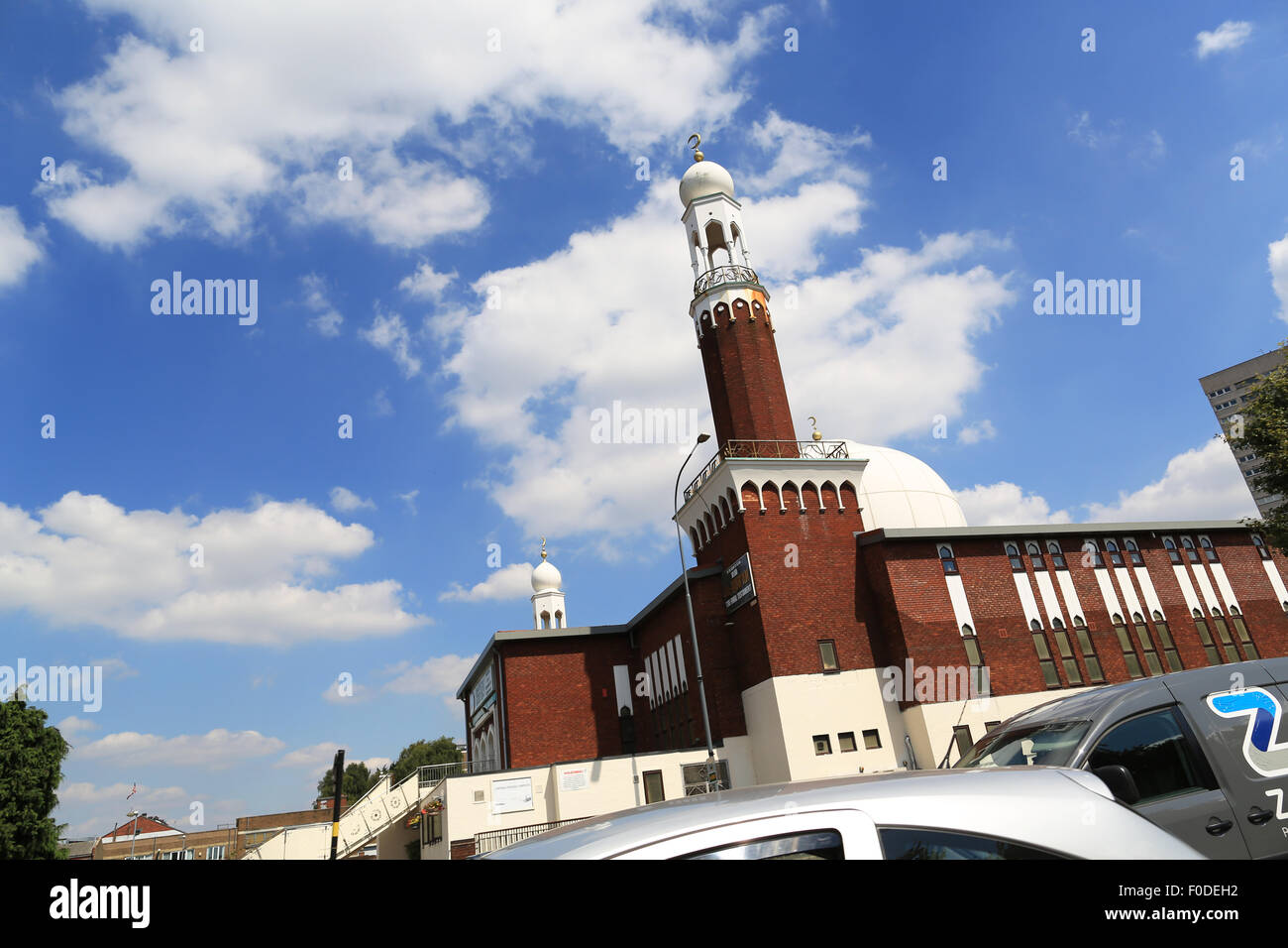 Birmingham Central Mosque Stock Photo Alamy