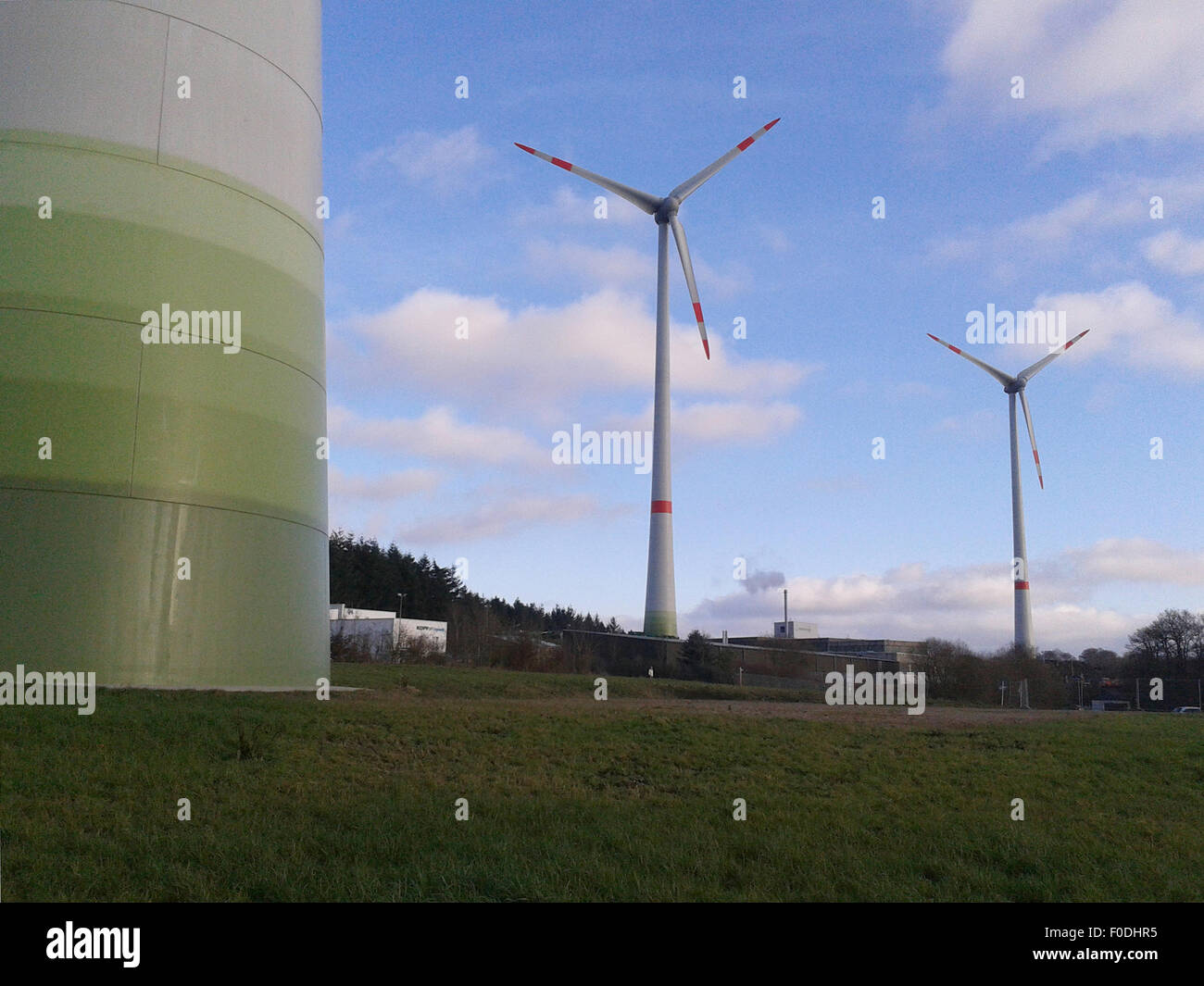 Windkraftanlage, Kemel Stock Photo