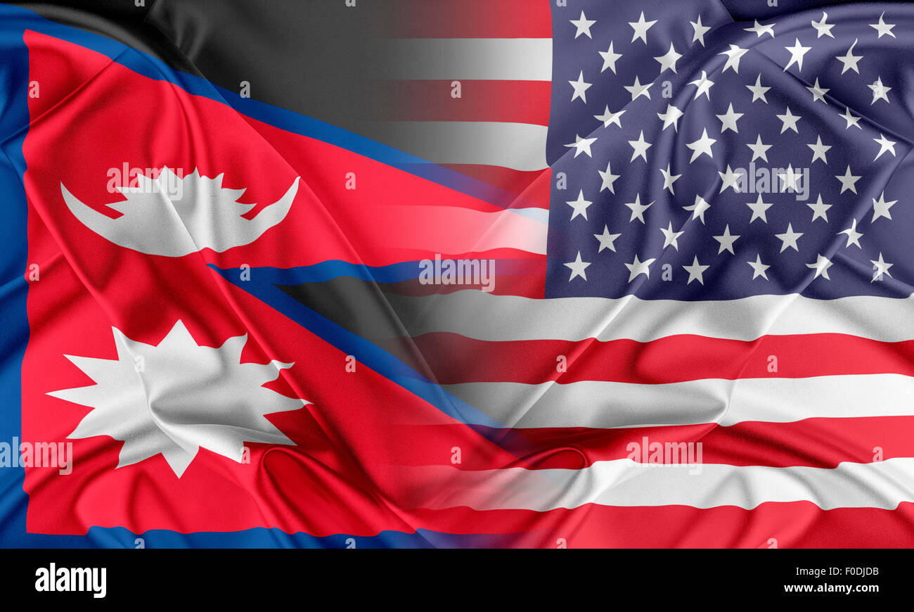 USA and Nepal Stock Photo Alamy