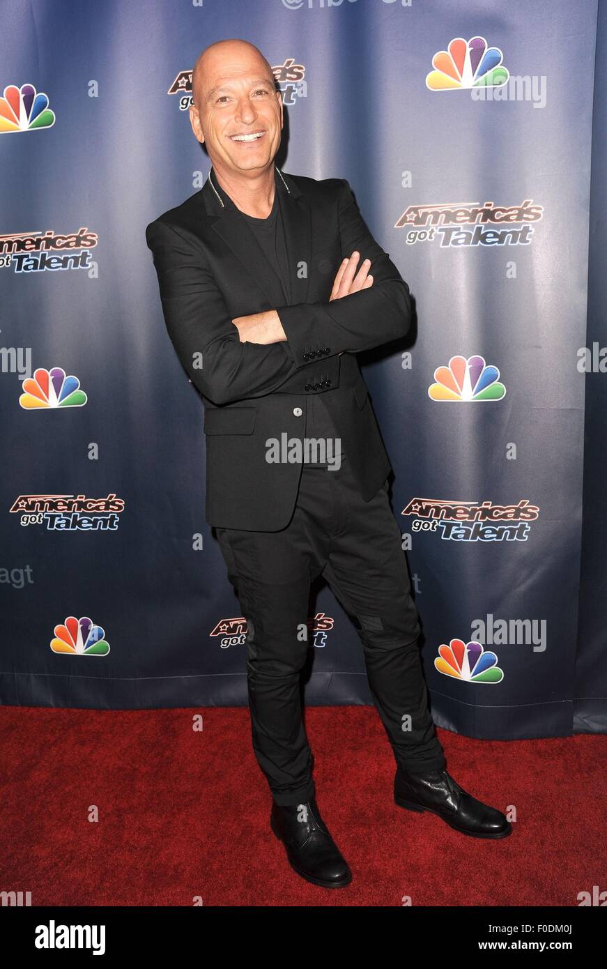 New York, NY, USA. 12th Aug, 2015. Howie Mandel at arrivals for AMERICA ...