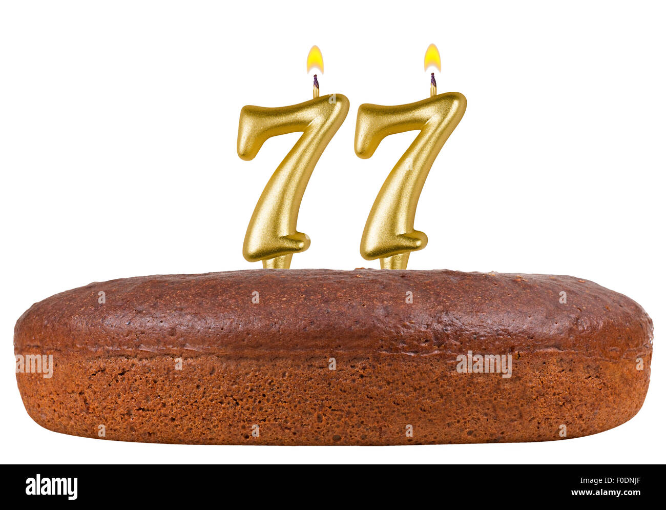 77 candles Cut Out Stock Images & Pictures - Alamy