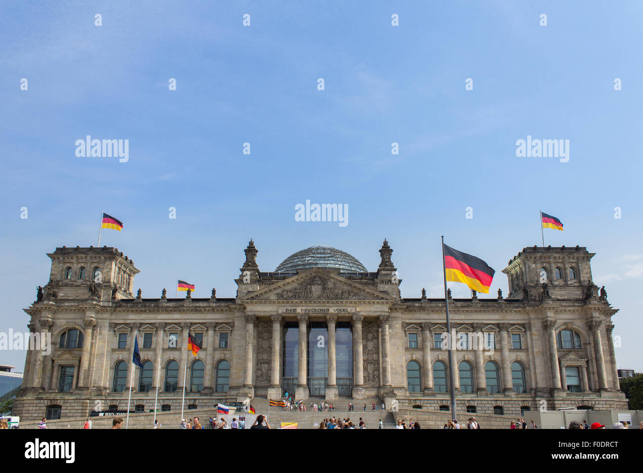 German parliament - The Reichstag building, berlin germany Stock Photo