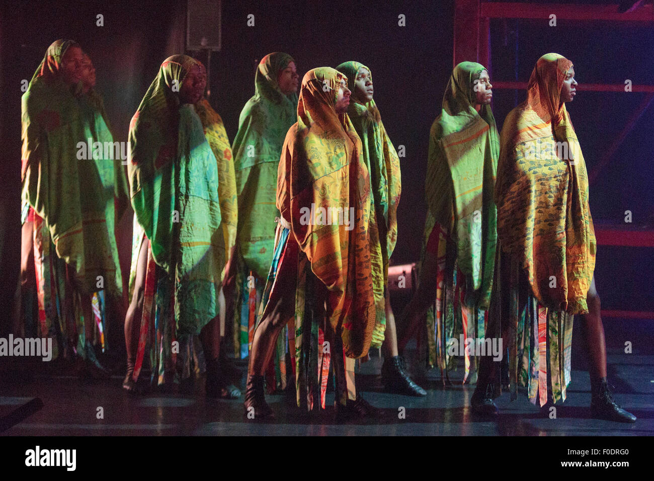 The company of Balé de Rua perform Baila Brazil at the Royal Festival ...