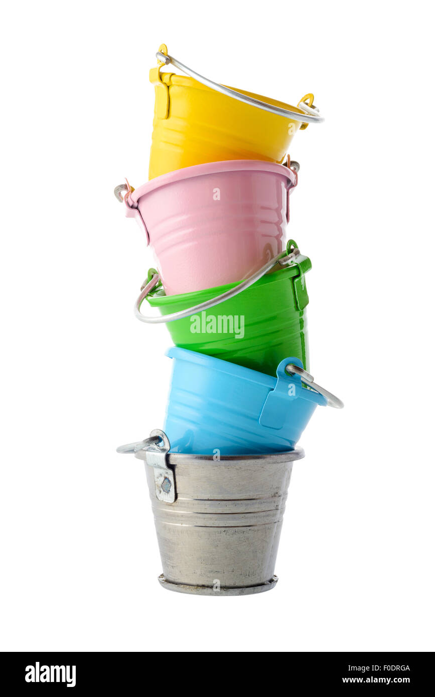 Plastic 2024 rubble buckets