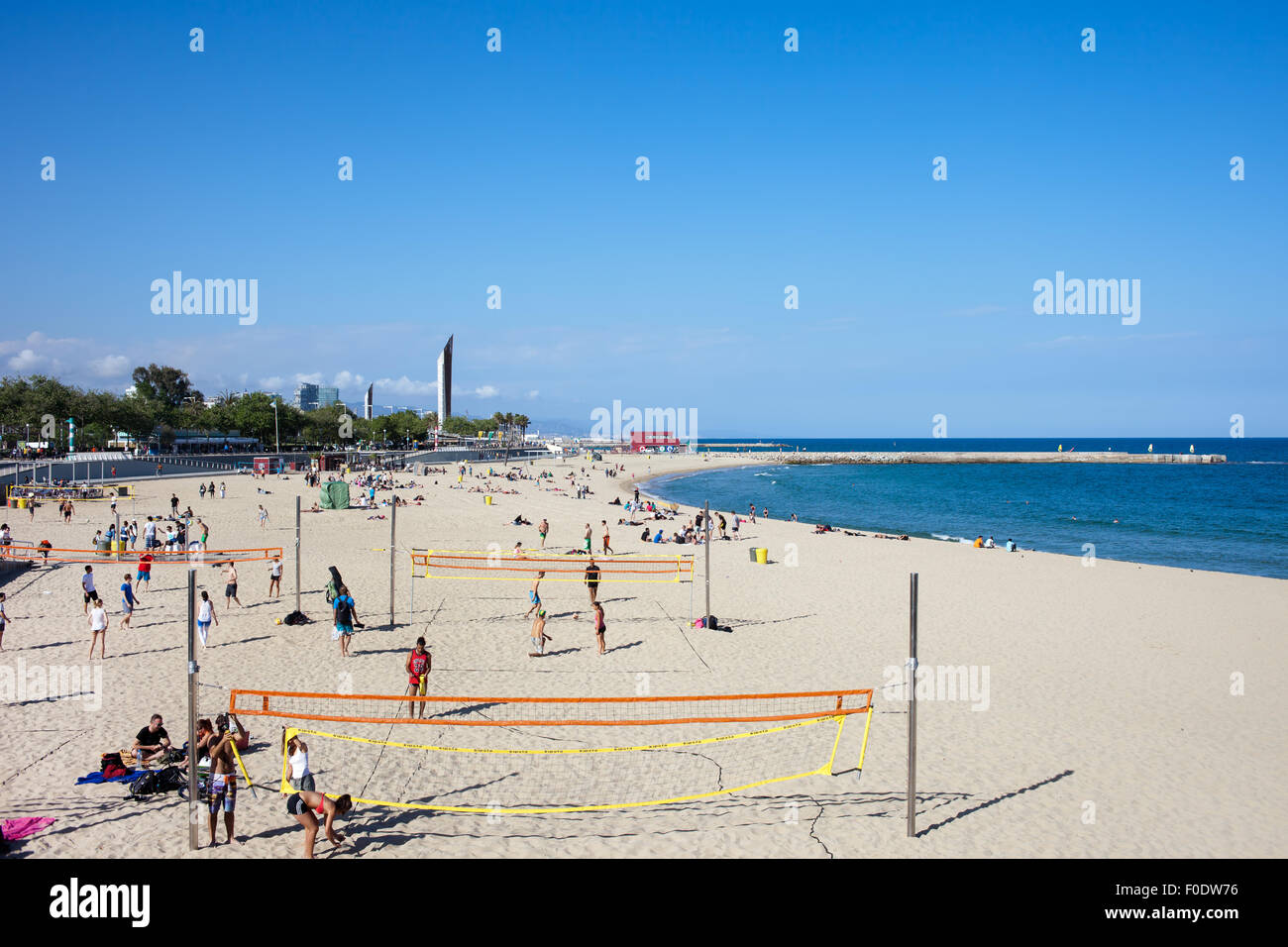 Spanish beach volleyball hires stock photography and images Alamy