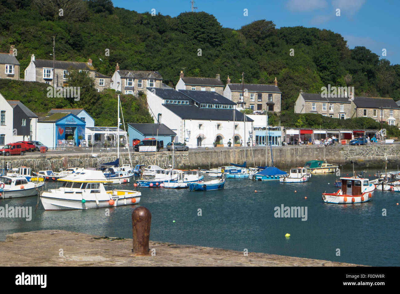 Porthleven a town and small fishing port near Helston Cornwall england